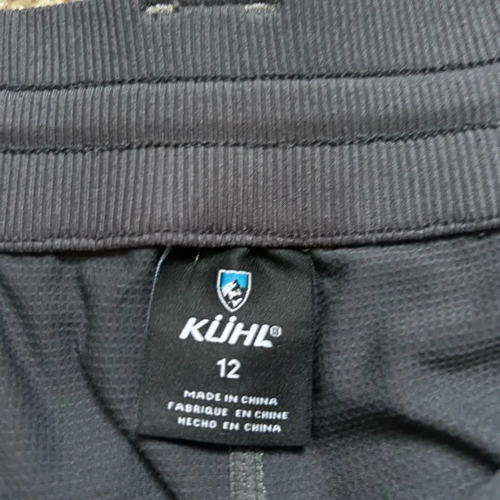 Kuhl Women's Charcoal Gray Athletic Outdoor Skort Size 12